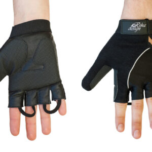 Half-Finger Wheelchair Gloves "Gel-Palm"