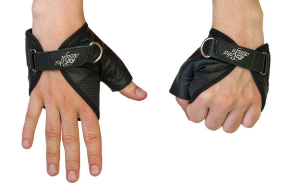 Velcro wheelchair gloves for quadriplegics